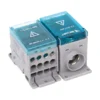 Distributionsblok 400A, tilgang AL/Cu 25-185mm2, afgang Cu 8x4-16mm2, 4x4-25mm2 - CS 1613.400