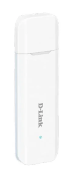 D-Link DWM-222W 4G LTE USB-Adapter, Mobilt Bredbånd, Hvid