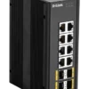 D-Link 12 Port Managed Switch, Gigabit, SFP, heat resistant, comp
