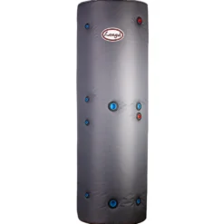 Dobbelt akkumuleringstank, 100+100 liter, til varmepumper