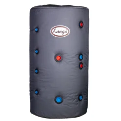 Dobbelt akkumuleringstank, 50+50 liter - Til varmepumper