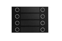 Dobbelt Frontplade, 8 Knapper til Urmet Alpha