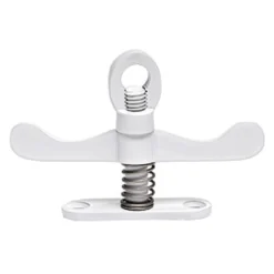 Dobbelt vrider 5062R, 12 - 27 mm, med rund plade, hvid