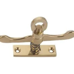 Dobbelt vrider 5062S, 12 - 27mm, med firkant plade, messing poleret