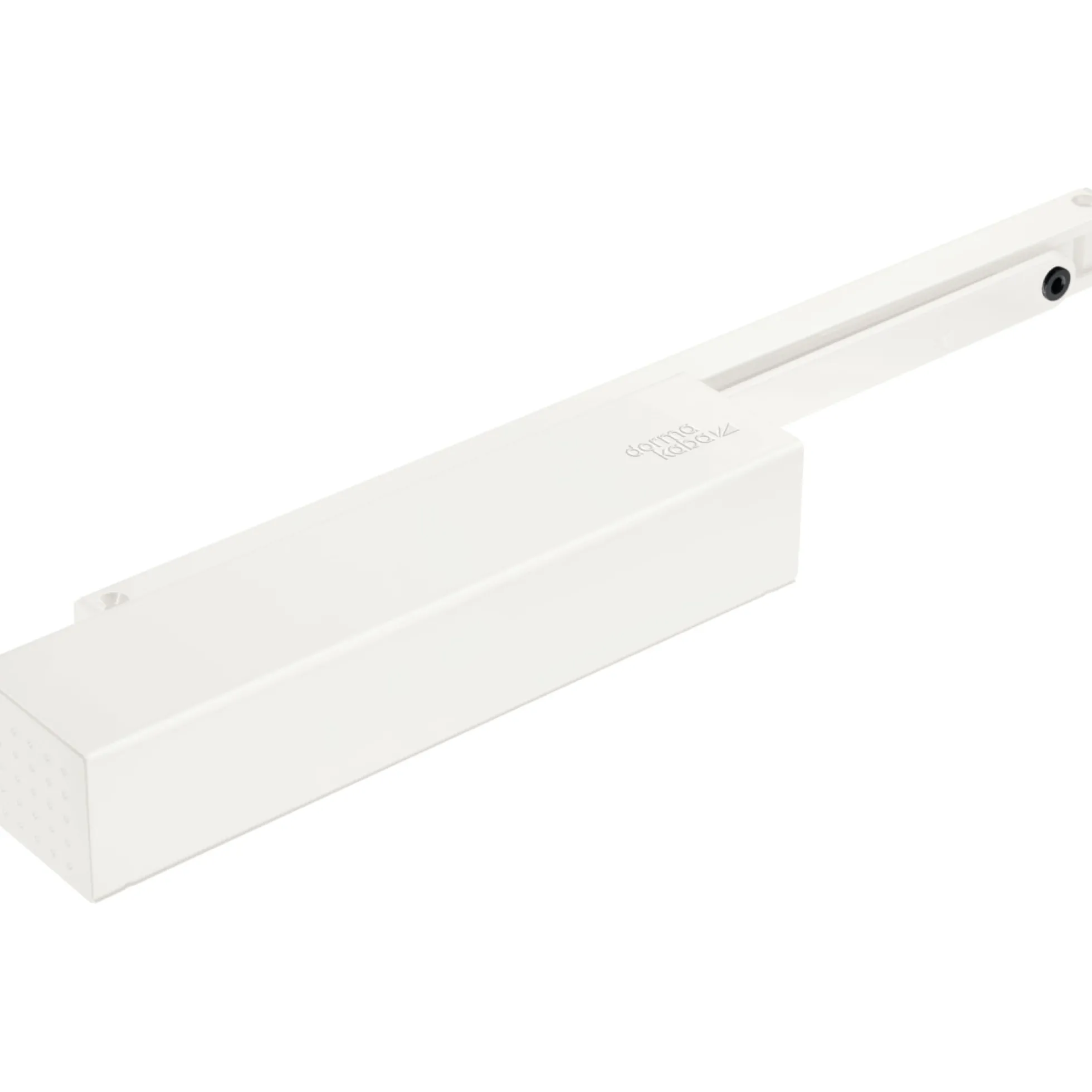 Dormkaba dørlukker TS93G 2-5 MHS, hvid, inkl. glideskinne