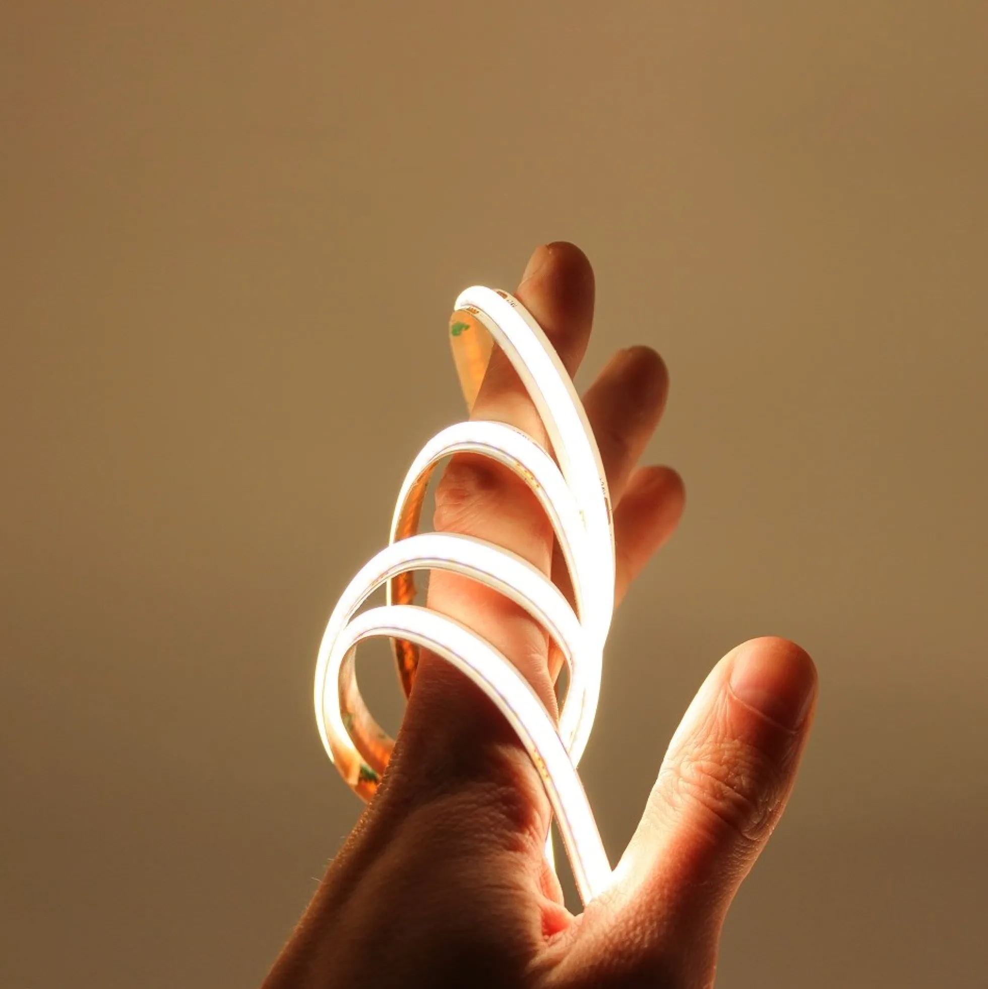 Dot-fri COB-LED-strips, 5 meter, 4W/m, IP20, 320 LED/m, 24V
