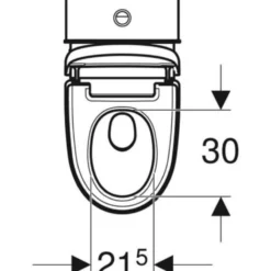 Douchetoilet AquaClean Mera Classic gulv, Geberit