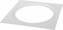 Downlight Dekorramme, Ø85, Hvid