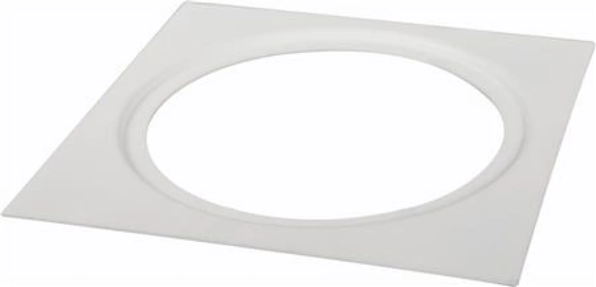 Downlight Dekorramme, Ø85, Hvid
