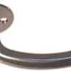 Dørgreb, coupe-form RS, Ø 16 mm, rustfrit stål, børstet stål