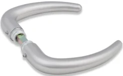 Dørgreb Coupe rustfri Jasa, rustfri stål AISI 304, slebet, 34-65mm