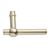 Dørgreb Skodsborg 8014, uden besætning, messing poleret, 14 mm - Ifö