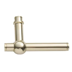 Dørgreb Skodsborg 8014, uden besætning, messing poleret, 14 mm - Ifö