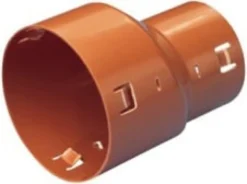 Dræn-reduktion PVC – Wavin