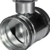 DRU - Indreguleringsspjæld m. nipler Ø125 mm - Tæthedskl. 0