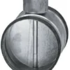 DSU - Afspærringsspjæld m. nipler Ø100 mm - Tæthedskl. 0
