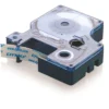 D1-tape12 MM sort/hvid f/labelp