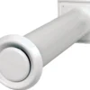 Duka murventil med insektnet, Ø100 mm, hvid