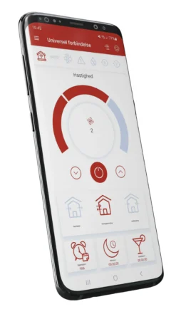 Duka One Pro 50 S, WiFi 1-rums varmegenvinding Ø160 mm