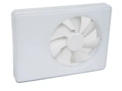 Duka Smartfan Wifi badventilator, Ø100/125 mm, hvid