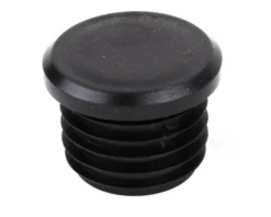 Dupsko til rør 1'' (ca. 34 mm), PE, sort