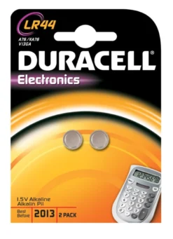Duracell batteri, Electronics LR44, pakke á 2 stk