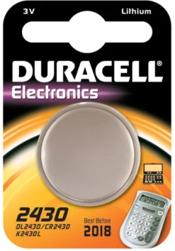 Duracell batteri, Electronics CR2430, 1 stk.