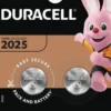 Duracell batteri, Electronics CR2025, 2 stk.