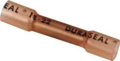 DuraSeal – Pressemuffe m. krymp, 0,5 til 1,5 mm² (rød) - 100 stk