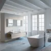DuraSquare badekar, 180x80 cm, indbygning venstre hjørne, DuraSolid A - Duravit