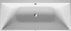 DuraSquare badekar, 180x80 cm, indbygning venstre hjørne, DuraSolid A - Duravit