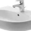 Duravit D-code håndvask, 55 cm, med hanehul