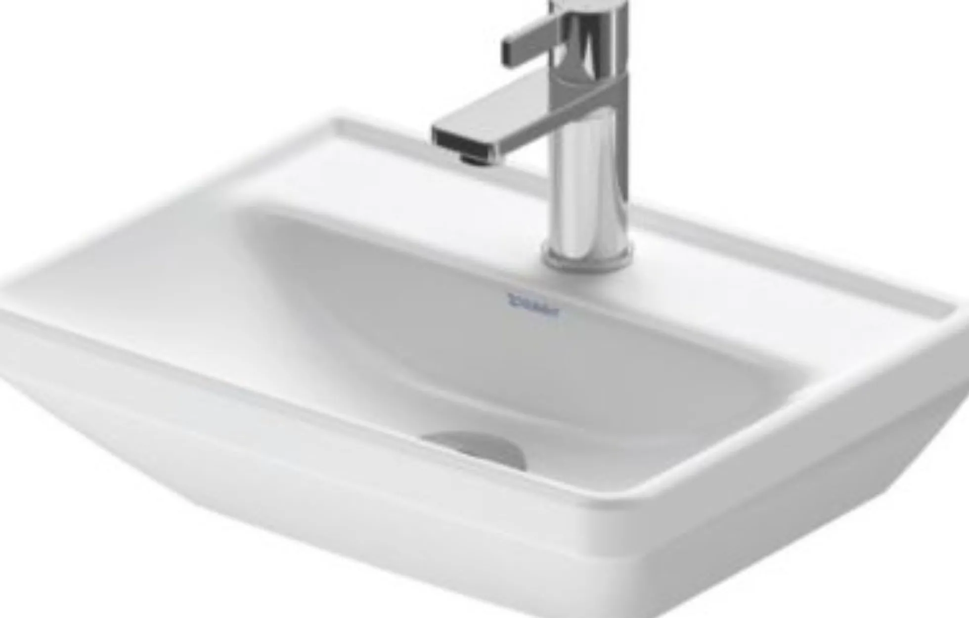 Duravit D-Neo håndvask, 450 mm x 335 mm, hvid