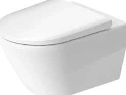 Duravit D-Neo væghængt toilet + sæde, Rimless