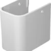 Duravit Happy D.2 halvsøjle, 210 x 310 mm, hvid