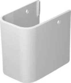 Duravit Happy D.2 halvsøjle, 210 x 310 mm, hvid