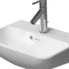 Duravit Me By Starck Håndvask, 450 x 320 mm, med Hanehul og Overløb - Hvid