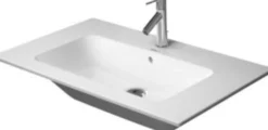 Duravit ME Starck vask, 830 x 490 mm, med hanehul og overløb