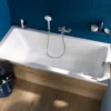Duravit No.1 badekar, 1800 x 800 mm, 1-ryglæn, rektangulært