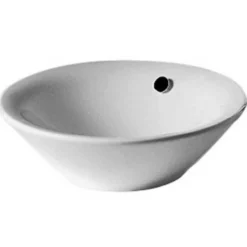Duravit Starck 1 Bowle, 53 cm, Hvid, uden hanehul, med overløb