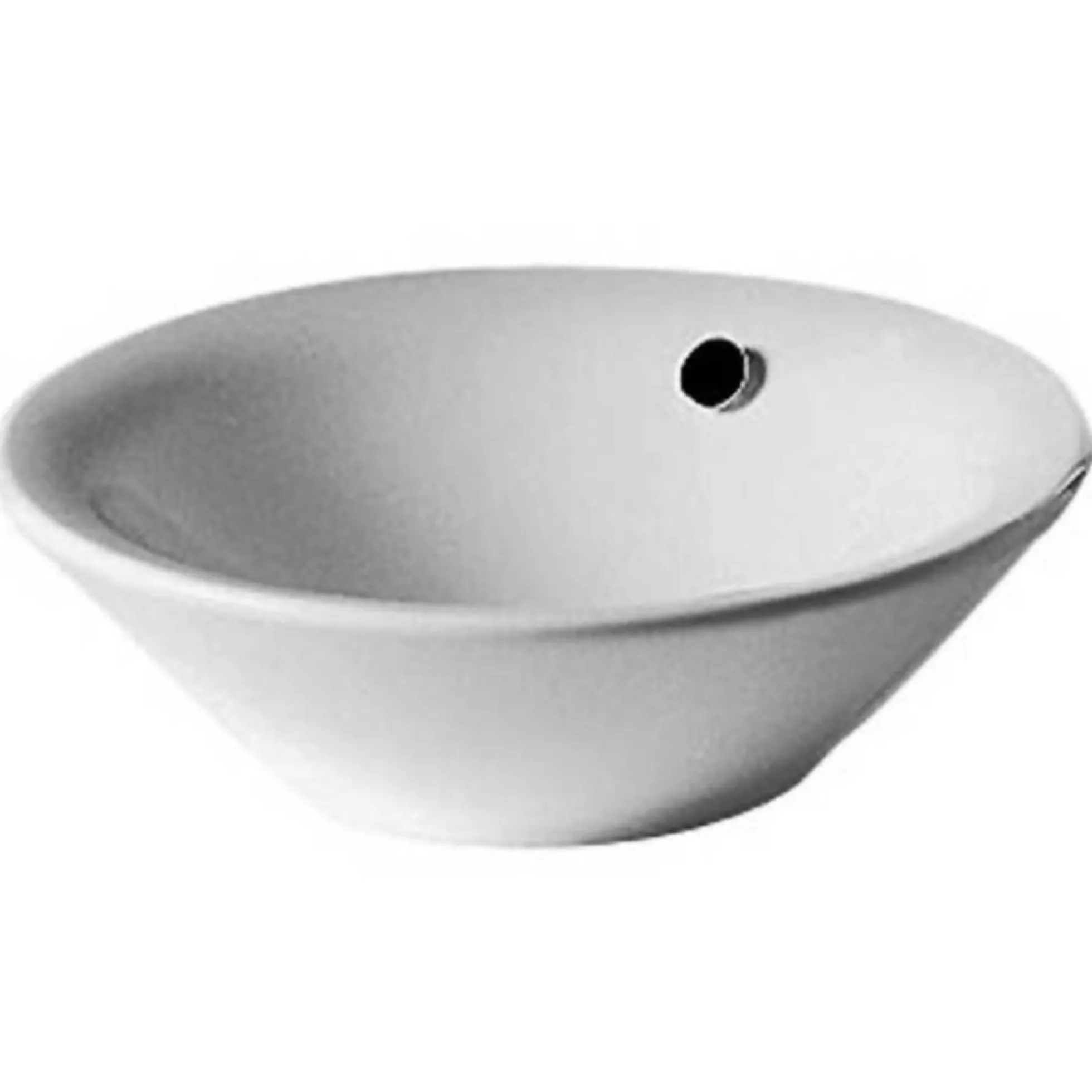 Duravit Starck 1 Bowle, 53 cm, Hvid, uden hanehul, med overløb