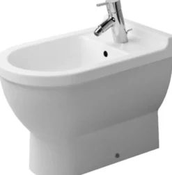 Duravit Starck 3 gulvbidet, gulvstående, med hanehul, med overløb, 360 x 560 mm, hvid