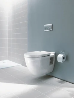 Duravit Starck 3 toiletsæde med softclose og quick release, hvid