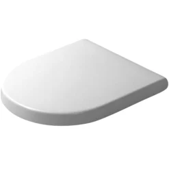 Duravit Starck 3 toiletsæde med softclose og quick release, hvid