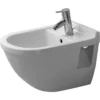 Duravit Starck 3 vægbidet, væghængt, 365x540 mm, hvid, med overløb, med hanehul
