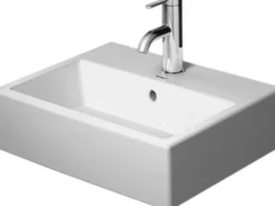 Duravit Vero Air håndvask, 450 x 350 mm, med hanehul og overløb