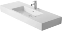 Duravit Vero bordvask, 1250 x 490 mm, hvid