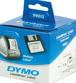 DYMO LabelWriter hvide diskette etiketter, 70x54 mm, 1-pack(320 stk.)
