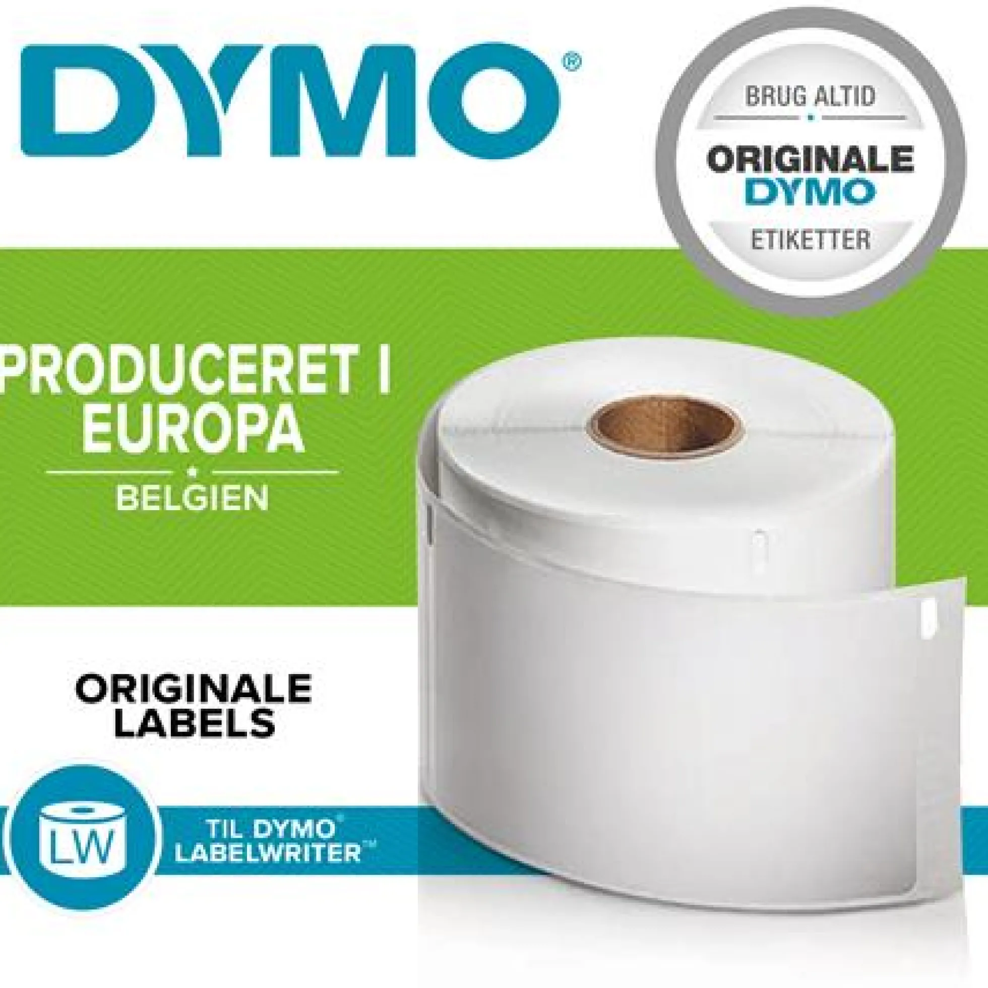 DYMO LabelWriter LW Durable, medium, multi-brug etiketter, 57mm x 32mm