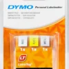 DYMO LetraTag, pakke med 3 forskellige tape, papir(hvid), plast(gul) o
